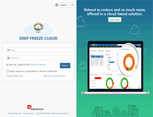 Tablet Screenshot of deepfreeze.com